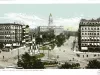 Postcard - Cadillac Square and County Building, Detroit, Mich.