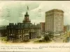 Postcard - City Hall and Majestic Building, Detroit, Mich.