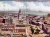 Postcard - Bird's-eye View of Detroit, Mich., from City Hall Tower east.