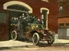 Postcard - Fire Auto, "Flying Squadron," Detroit, Mich