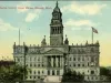 Postcard - Wayne County Court House, Detroit, Mich.