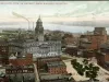 Postcard - Bird's Eye View of Detroit from Majestic Building