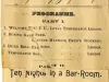 Program, Theater