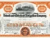 Certificate, Stock
