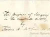 Envelope - The Progress of Surgery in the Nineteenth Century