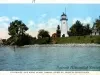 Postcard - Lighthouse, Bois Blanc Island, Canada. Guides All Ships to Detroit River.
