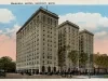 Postcard - Wardell Hotel, Detroit, Mich.