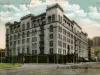 Postcard - Cadillac Hotel, Detroit, Mich.