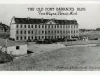 Postcard - The Old Fort Barracks Bldg. Fort Wayne, Detroit, Mich.
