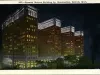 Postcard - General Motors Building by Illumination, Detroit, Mich.
