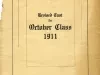 Program - 20th Degree, Revised Cast for October Class 1911