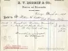 Receipt - E. V. Roddin & Co.
Jewelers and Silversmiths