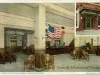 Postcard - Lobby of the Hotel Lincoln, Detroit, Mich. Exclusively for Men.