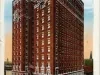 Postcard - Hotel Wolverine, Detroit Mich. Overlooking Grand Circus Park - Hotel Wolverine, Detroit, Mich.