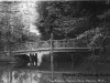 Postcard - The Bridge, Palmer Park, Detroit, Mich.