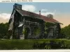 Postcard - Log Cabin, Palmer Park, Detroit, Mich.
