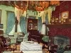 Postcard - Interior Log Cabin, Palmer Park, Detroit, Mich.