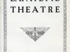 Program, Theater - The Theatregoer: A Magazine for the Playgoer