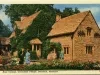 Postcard - Rose Cottage, Greenfield Village, Dearborn, Michigan