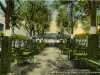 Postcard - Shumway's Garden,
1470 Jefferson Ave. East. - Detroit, Michigan.