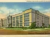 Postcard - Roosevelt High School, Wyandotte, Michigan