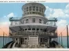 Postcard - Forward Deck, Showing Pilot House. Steamer Greater Detroit.