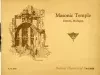 Booklet - Masonic Temple, Detroit, Michigan