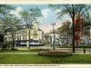 Postcard - The Lotus Cafe, Corner West Grand River and Washington Blvd.