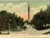 Postcard - Floral Clock, Water Works Park, Detroit, Mich.