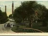 Postcard - Driveway and Walks in Waterworks Park, Detroit, Mich.