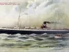 Postcard - Steamship "Manitou" Northern Michigan Trans. Co