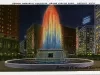 Postcard - Edison Memorial Fountain. Grand Circus Park, Detroit, Mich.