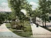 Postcard - Detroit, Mich., Grand Circus Park.