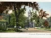 Postcard - Washington Avenue and Grand Circus Park, Detroit, Mich.