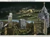 Postcard - The Heart of Detroit by Moonlight.