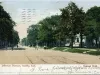 Postcard - Jefferson Avenue; looking East. Detroit, Mich.