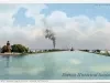 Postcard - Ste. Claire Ship Canal, Lower Entrance