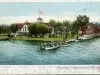 Postcard - Joe Bedore's Hotel, Ste. Claire Flats, Mich.