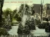 Postcard - Fountain, Washington Boulevard, Detroit, Mich.
