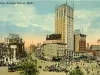 Postcard - Monroe Avenue, Detroit, Mich.