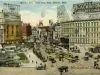 Postcard - Monroe Ave., from City Hall, Detroit, Mich.