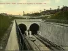 Postcard - Detroit, Mich., River Tunnel as it appears at Windsor, Ont.