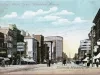 Postcard - Detroit, Mich., Lower Woodward Avenue.