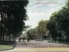 Postcard - Biddle Street, Wyandotte, Mich.