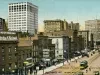Postcard - Woodward Ave., Detroit, Mich.