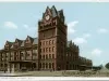 Postcard - Union Depot, Detroit, Mich.