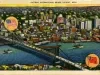 Postcard - Detroit International Bridge. Detroit, Mich.