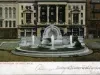 Postcard - Palmer Fountain, Detroit, Mich.