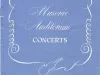 Program, Theater - Masonic Auditorium Concerts 1954-55 Season