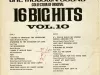 Album, Record - The Motown Sound, Collection of Original 16 Big Hits, Volume 10